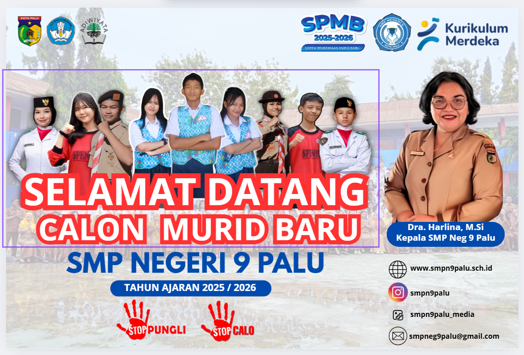 Tahun Ajaran Baru Dimulai: SMP Negeri 9 Palu Siap Membentuk Generasi Unggul di Bidang Teknologi